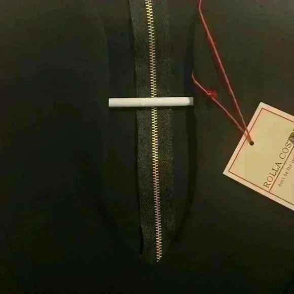 Rolla Coster Little Pencil Black Dress NWT Size Large with zip up back - Picture 5 of 9